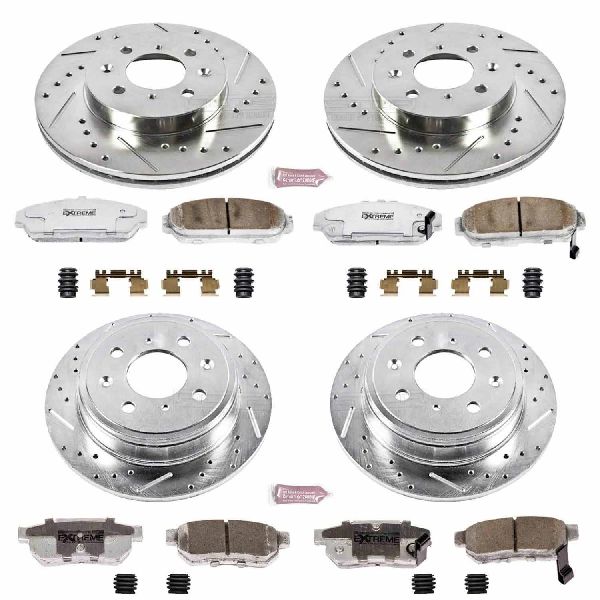 1993-1995 Honda Civic Disc Brake Kit - Front and Rear (Powerstop)