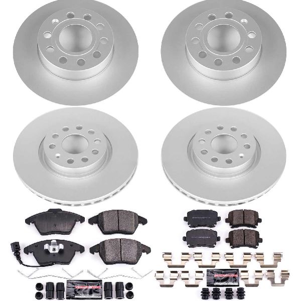 2008 Audi A3 Disc Brake Kit - Front and Rear (Powerstop)