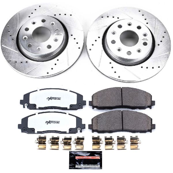 2018-2022 Jeep Wrangler Disc Brake Kit - Front (Powerstop)