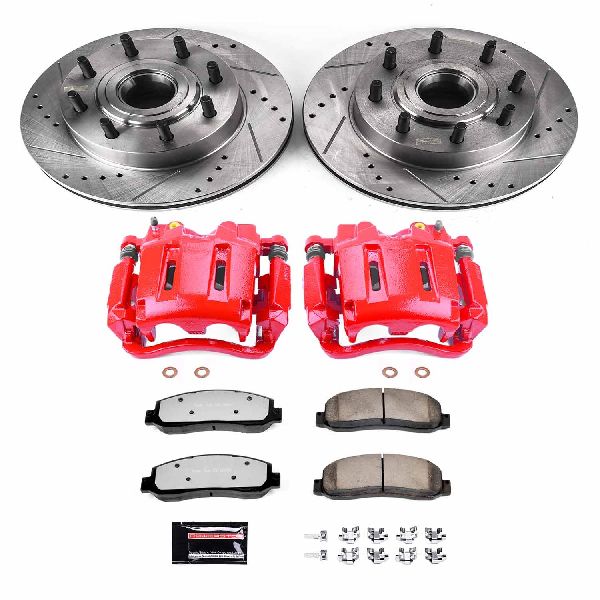 2007-2010 Ford F-350 Super Duty Disc Brake Kit - Front (Powerstop)