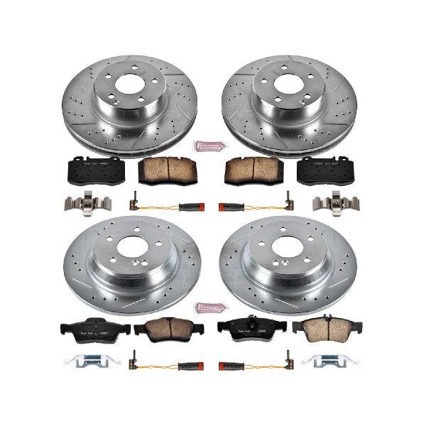 2006 Mercedes-Benz S350 Disc Brake Kit - Front and Rear (Powerstop)