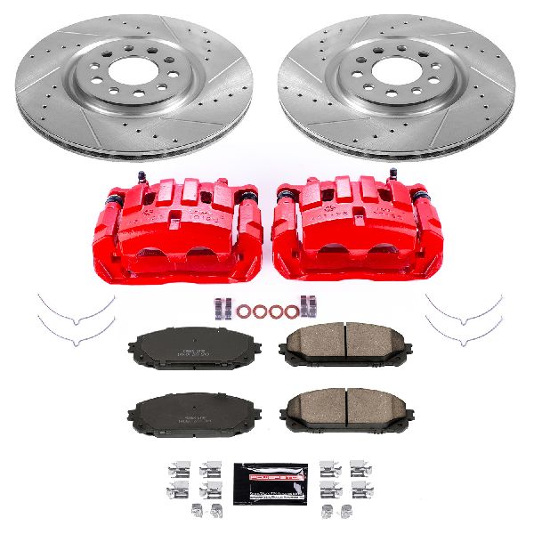 2014-2015 Jeep Cherokee Disc Brake Kit - Front (Powerstop)