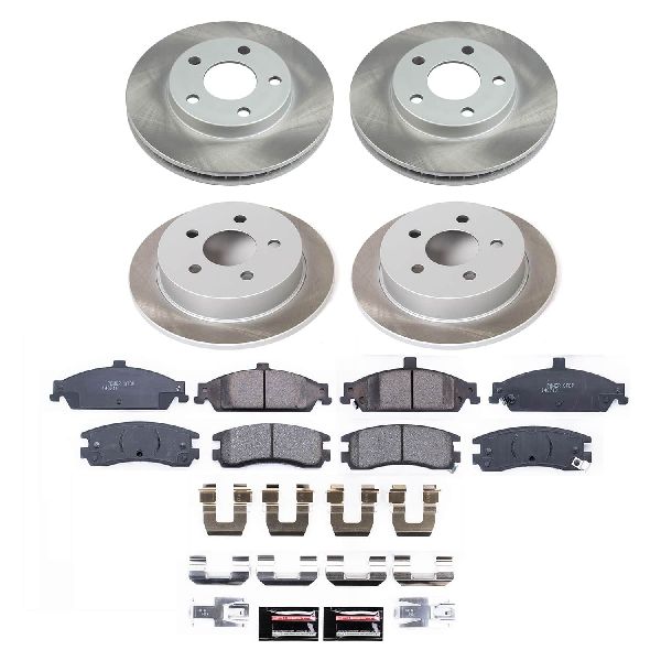 1999-2004 Oldsmobile Alero Disc Brake Kit - Front and Rear (Powerstop)