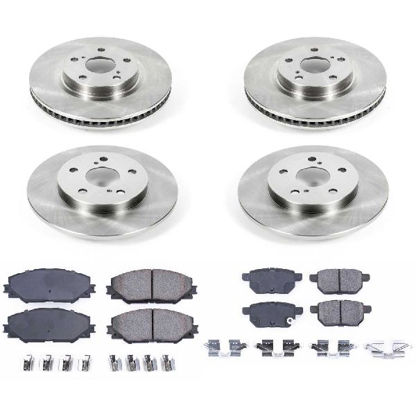 2009-2010 Pontiac Vibe Disc Brake Kit - Front and Rear (Powerstop)