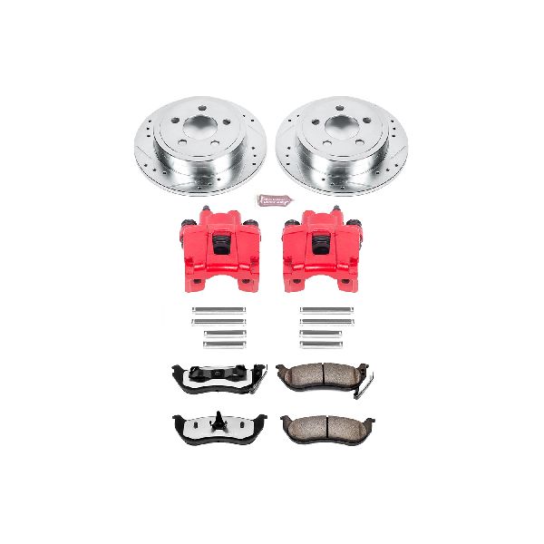 2003-2006 Jeep Wrangler Disc Brake Kit - Rear (Powerstop)