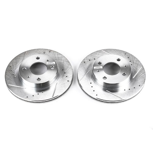 1995-1998 Nissan 200SX Disc Brake Rotor Set - Front (Powerstop)