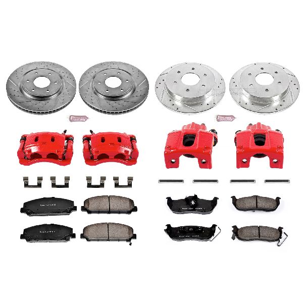 2006-2007 INFINITI QX56 Disc Brake Kit - Front and Rear (Powerstop)