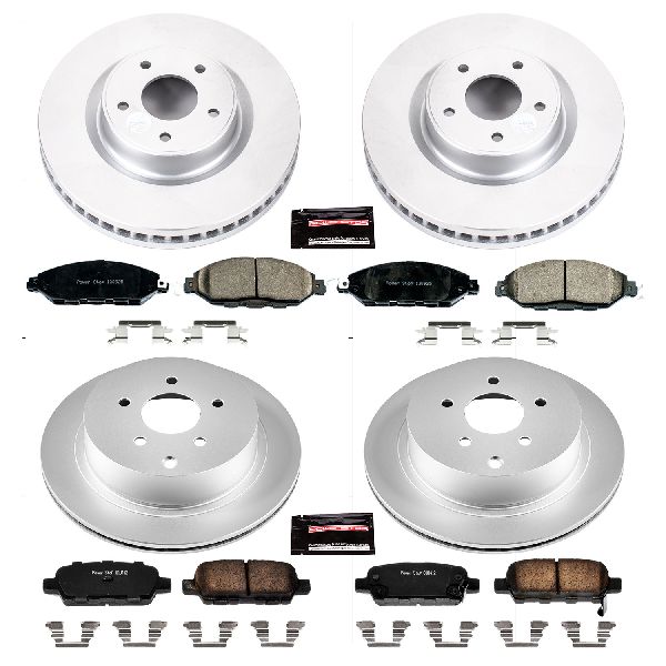 2015-2024 Nissan Murano Disc Brake Kit - Front and Rear (Powerstop)