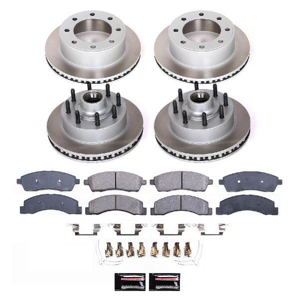 2000-2002 Ford Excursion Disc Brake Kit - Front and Rear (Powerstop)