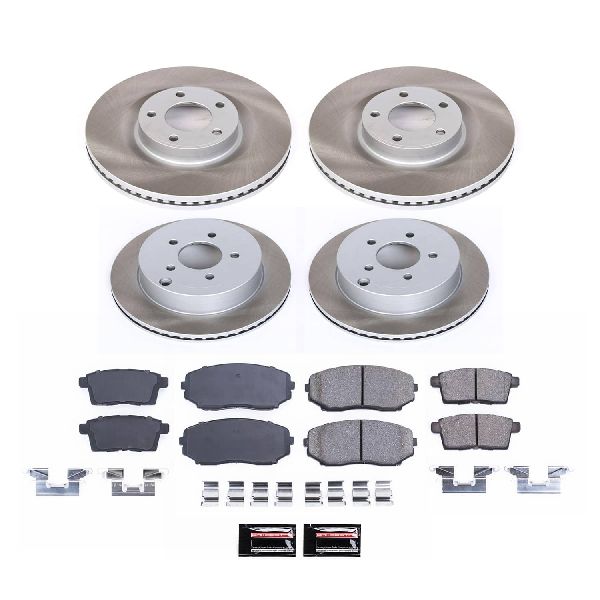 2007-2010 Lincoln MKX Disc Brake Kit - Front and Rear (Powerstop)