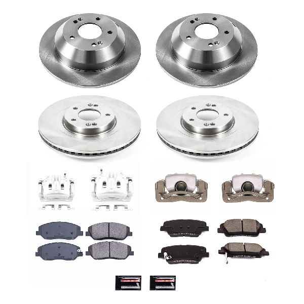 2013-2016 Hyundai Santa Fe Disc Brake Kit - Front and Rear (Powerstop)
