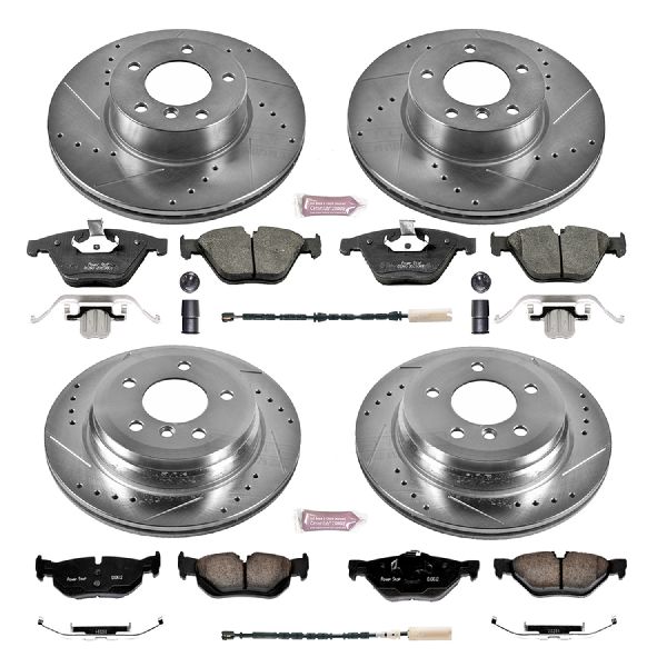 2011-2013 BMW 328i Disc Brake Kit - Front and Rear (Powerstop)