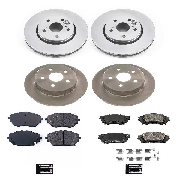 2018 Toyota C-HR Disc Brake Kit - Front and Rear (Powerstop)