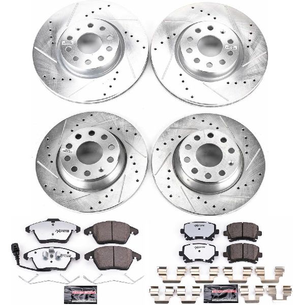 2006-2009 Audi A3 Disc Brake Kit - Front and Rear (Powerstop)