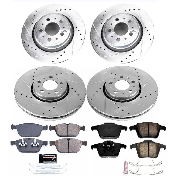 2003-2014 Volvo XC90 Disc Brake Kit - Front and Rear (Powerstop)