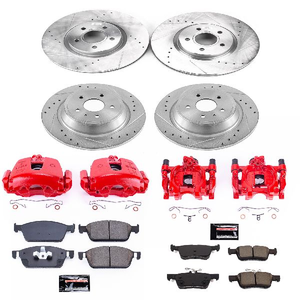 2017-2019 Ford Escape Disc Brake Kit - Front and Rear (Powerstop)