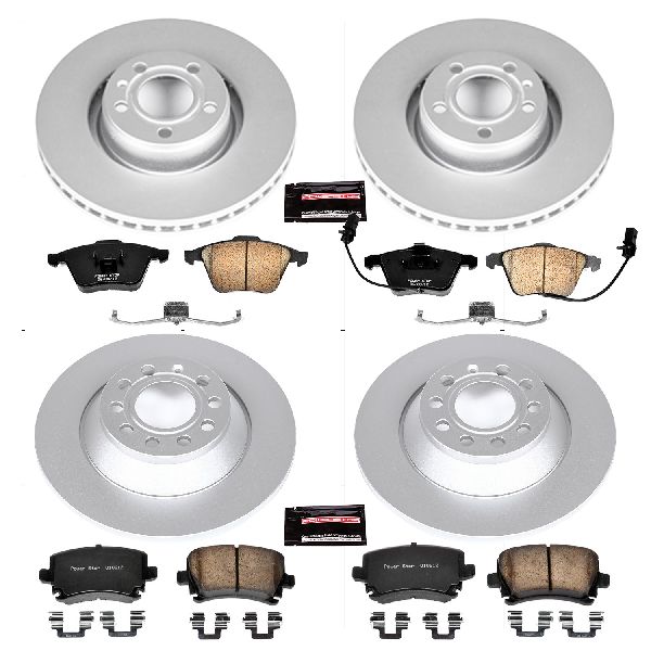 2006-2011 Audi A6 Disc Brake Kit - Front and Rear (Powerstop)