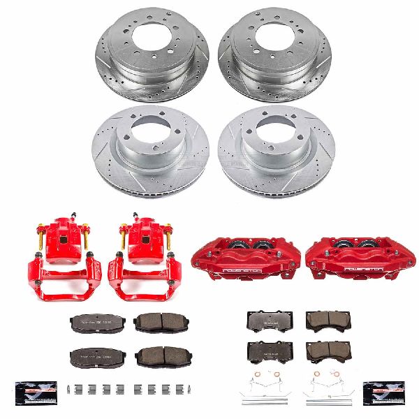 2008-2015 Toyota Sequoia Disc Brake Kit - Front and Rear (Powerstop)