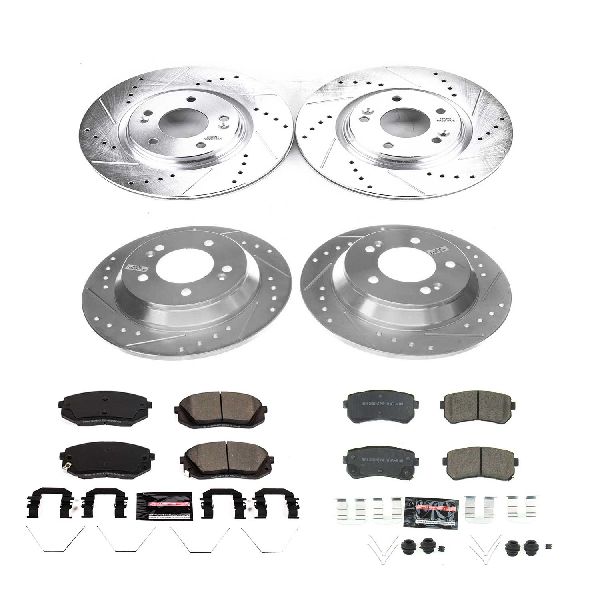 2018-2023 Hyundai Kona Disc Brake Kit - Front and Rear (Powerstop)