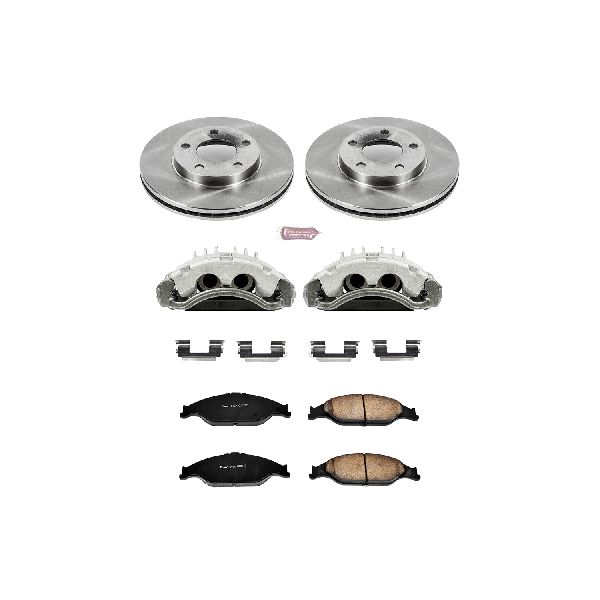 2003-2004 Ford Mustang Disc Brake Kit - Front (Powerstop)