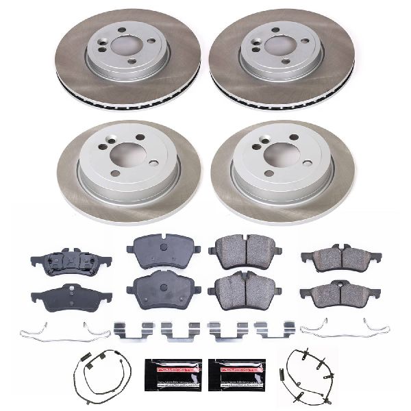 2007-2008 Mini Cooper Disc Brake Kit - Front and Rear (Powerstop)