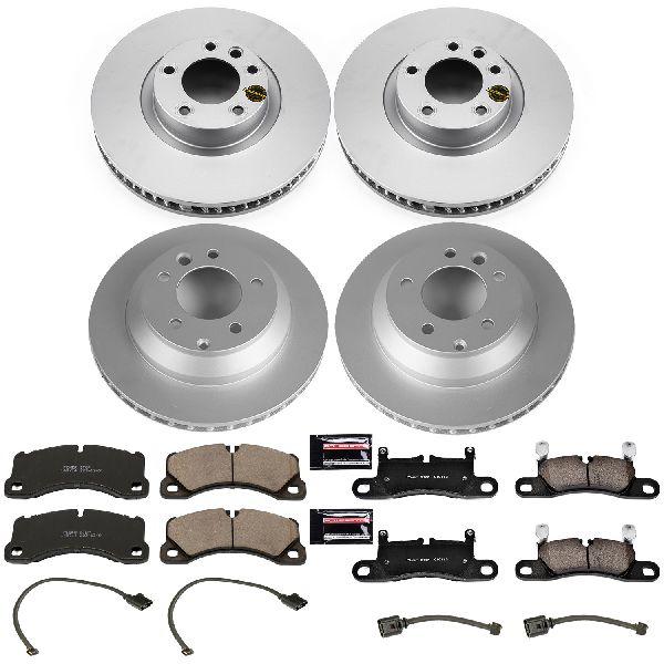 2011-2012 Porsche Cayenne Disc Brake Kit - Front and Rear (Powerstop)