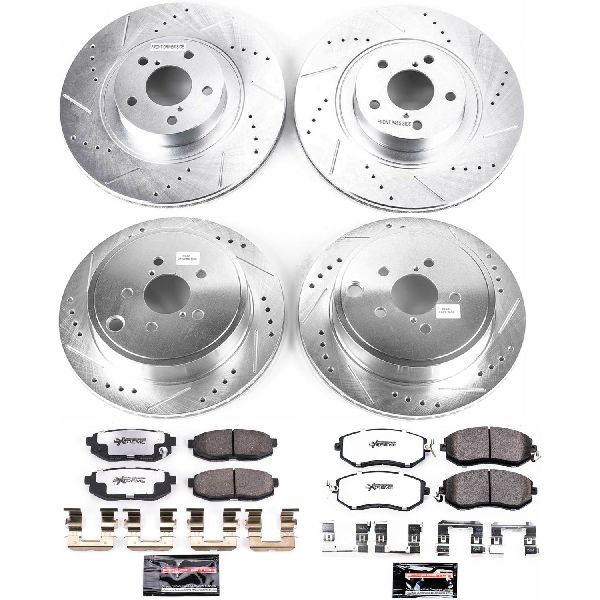 2013-2016 Scion FR-S Disc Brake Kit - Front and Rear (Powerstop)