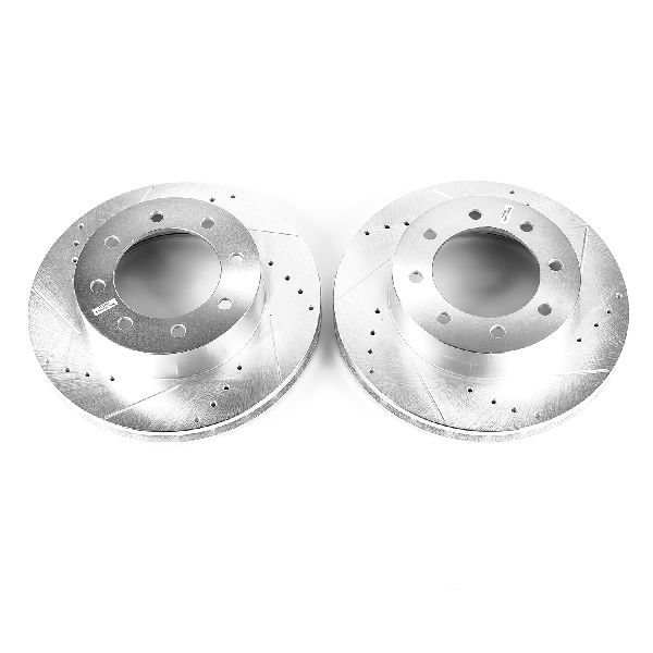 2000-2004 Ford F-550 Super Duty Disc Brake Rotor Set - Front (Powerstop)