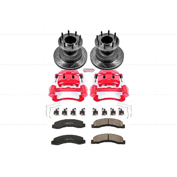 1999-2002 Ford F-350 Super Duty Disc Brake Kit - Front (Powerstop)