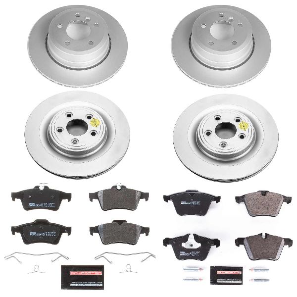 2009 Jaguar XF Disc Brake Kit - Front and Rear (Powerstop)