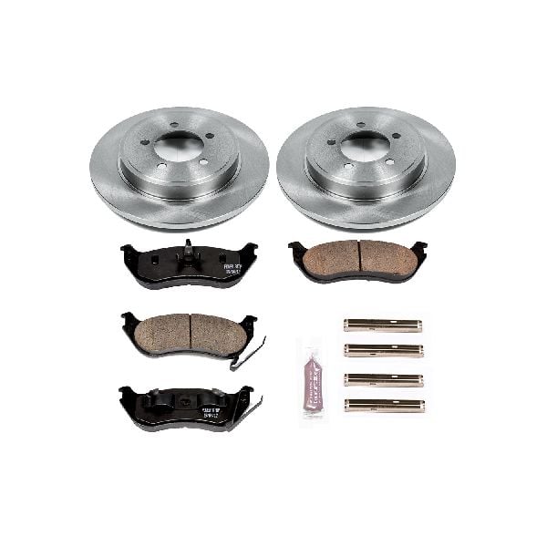 2007-2010 Mercury Mountaineer Disc Brake Kit - Rear (Powerstop)