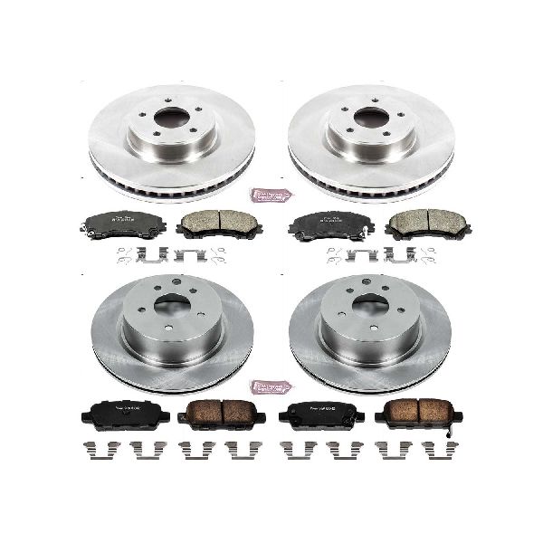 2016-2017 INFINITI QX50 Disc Brake Kit - Front and Rear (Powerstop)