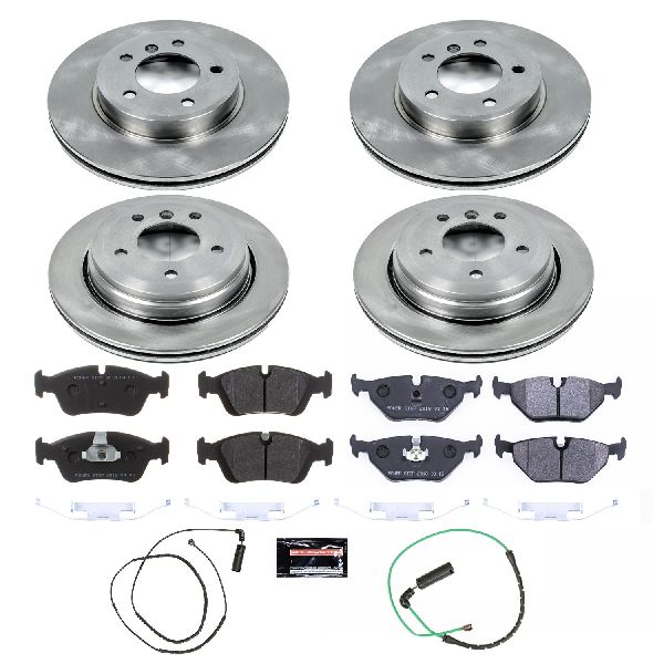 2001-2005 BMW 325xi Disc Brake Kit - Front and Rear (Powerstop)