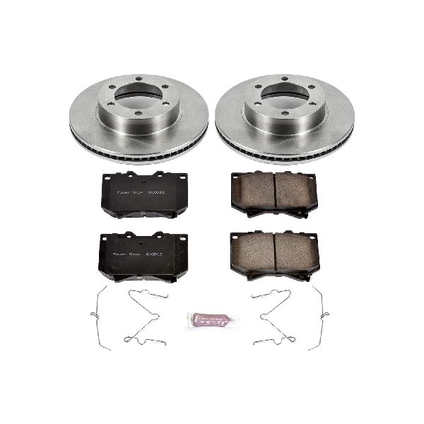 2001-2002 Toyota Sequoia Disc Brake Kit - Front (Powerstop)