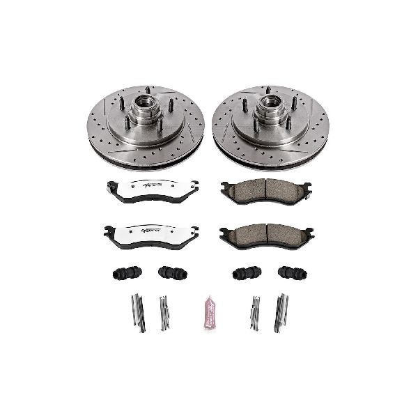 1998-2000 Lincoln Navigator Disc Brake Kit - Front (Powerstop)