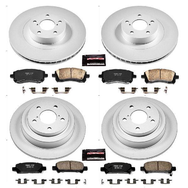 2002-2003 Subaru Impreza Disc Brake Kit - Front and Rear (Powerstop)