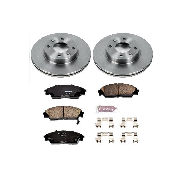 1990-1991 Honda CRX Disc Brake Kit - Front (Powerstop)