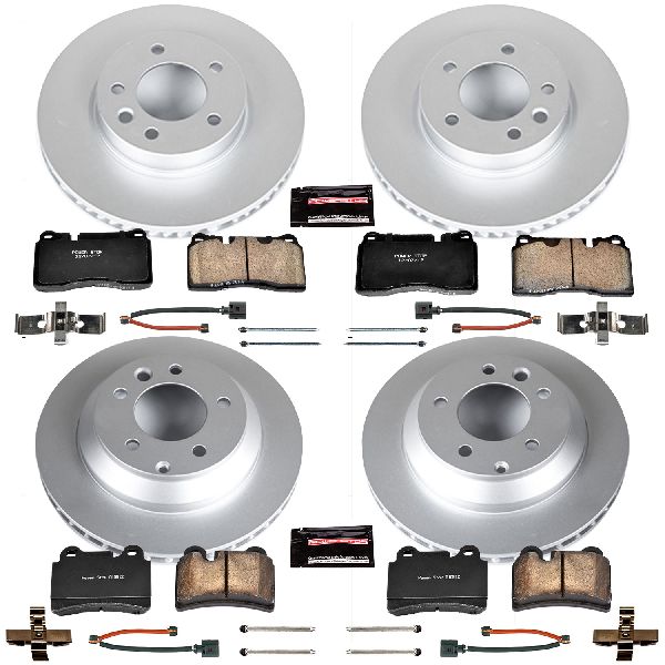 2006 Volkswagen Touareg Disc Brake Kit - Front and Rear (Powerstop)