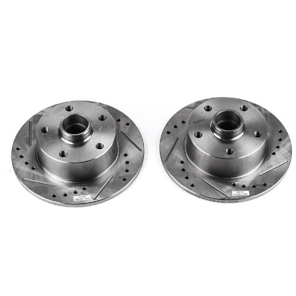 1996-2001 Audi A4 Disc Brake Rotor Set - Rear (Powerstop)