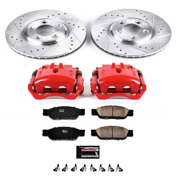 2003-2004 Jaguar S-Type Disc Brake Kit - Front (Powerstop)