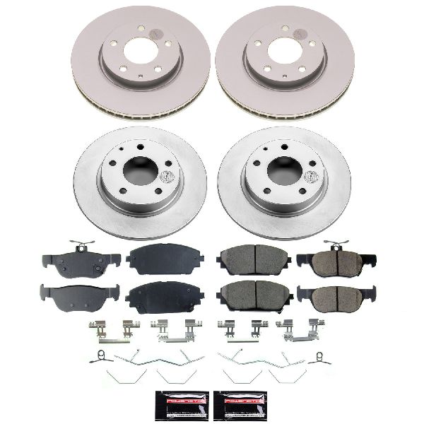 2019-2024 Mazda 3 Disc Brake Kit - Front and Rear (Powerstop)