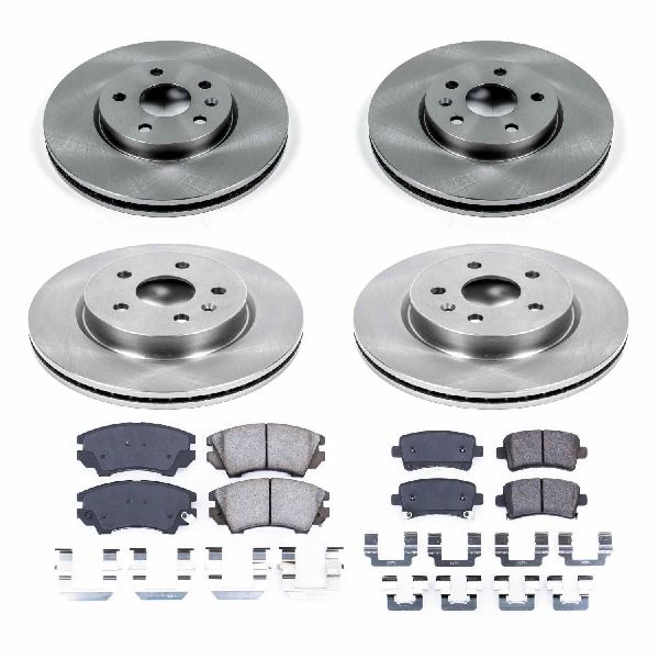 2010-2011 Saab 9-5 Disc Brake Kit - Front and Rear (Powerstop)