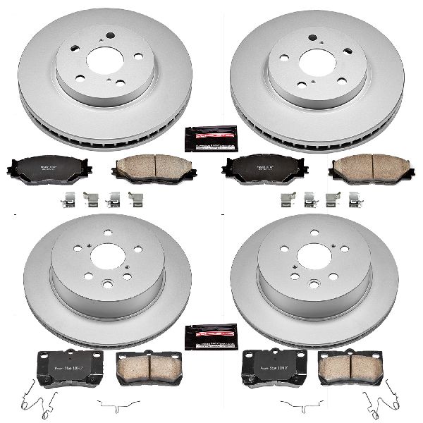 2010-2013 Lexus IS250 Disc Brake Kit - Front and Rear (Powerstop)