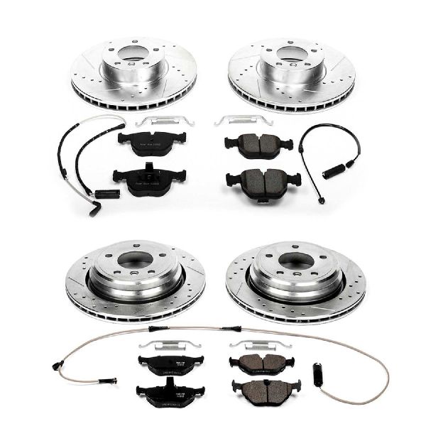 2000-2003 BMW 540i Disc Brake Kit - Front and Rear (Powerstop)