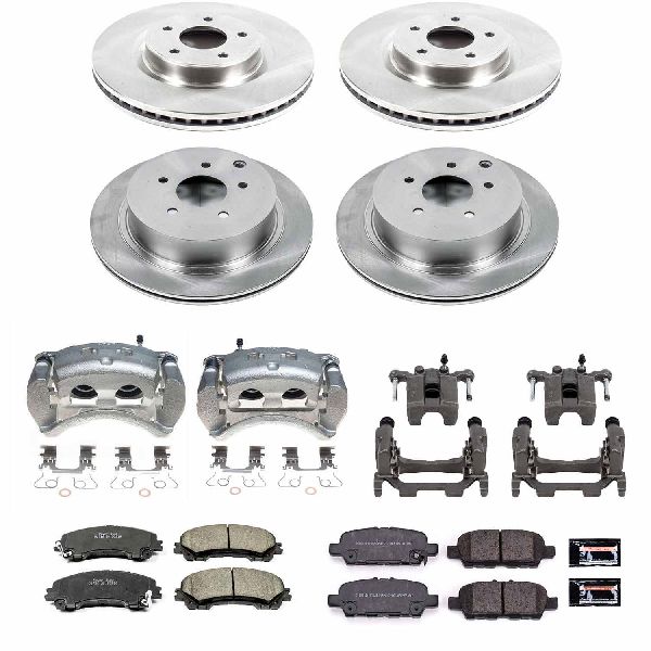 2014-2024 INFINITI Q50 Disc Brake Kit - Front and Rear (Powerstop)