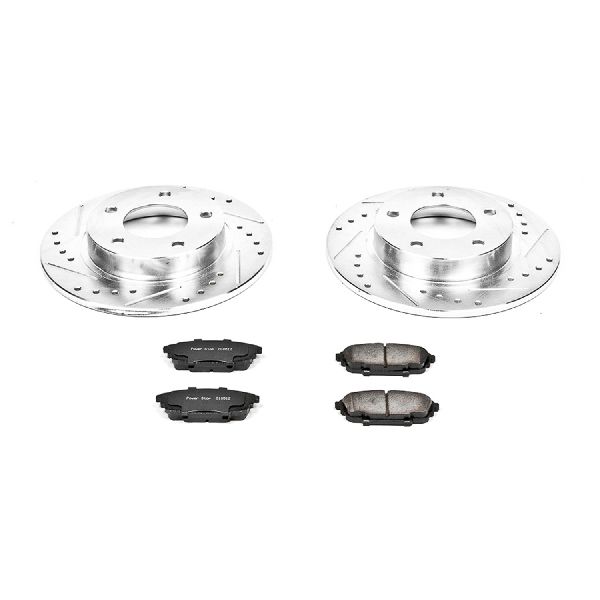 2001-2003 Mazda Protege Disc Brake Kit - Rear (Powerstop)