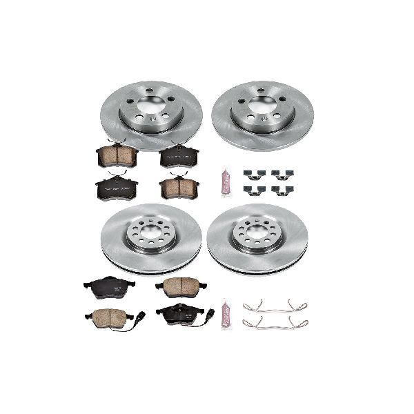 2000-2006 Audi TT Quattro Disc Brake Kit - Front and Rear (Powerstop)