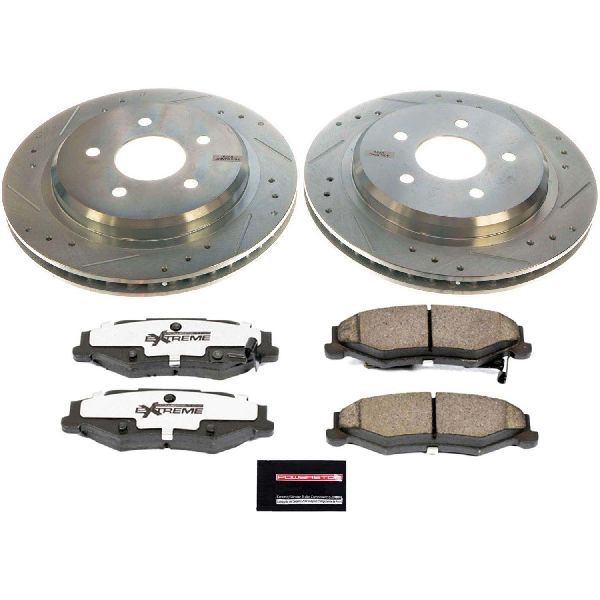 2004-2009 Cadillac XLR Disc Brake Kit - Rear (Powerstop)