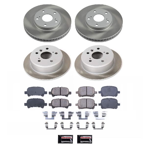 1999-2003 Toyota Solara Disc Brake Kit - Front and Rear (Powerstop)