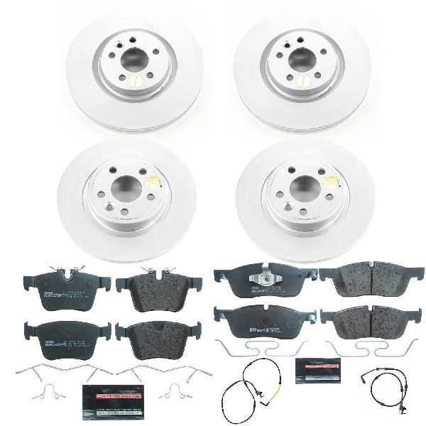 2018-2019 Jaguar E-Pace Disc Brake Kit - Front and Rear (Powerstop)